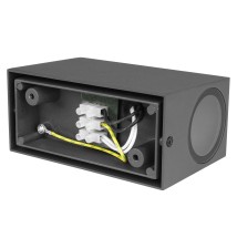 Oprawa architektoniczna Lida GU10 szara Duo | LVT