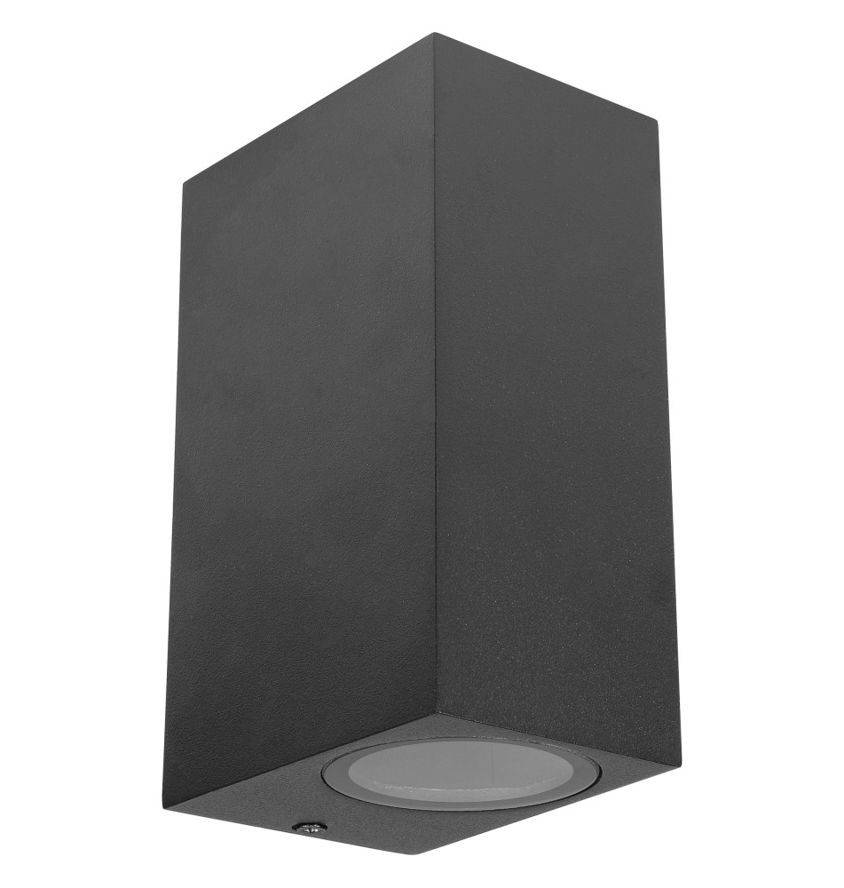 Oprawa architektoniczna Lida GU10 czarna Duo | LVT