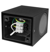 Oprawa architektoniczna Lida GU10 czarna