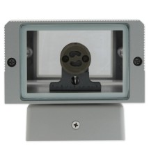 Oprawa architektoniczna Hana GU10 szara kwadrat