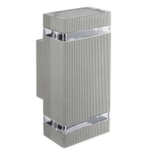 Oprawa architektoniczna Hana GU10 szara kwadrat