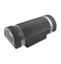 Oprawa architektoniczna Hana GU10 okrągła czarna