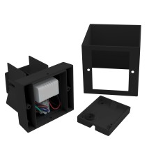 Oprawa architektoniczna Kira LED 6W regulacja czarna