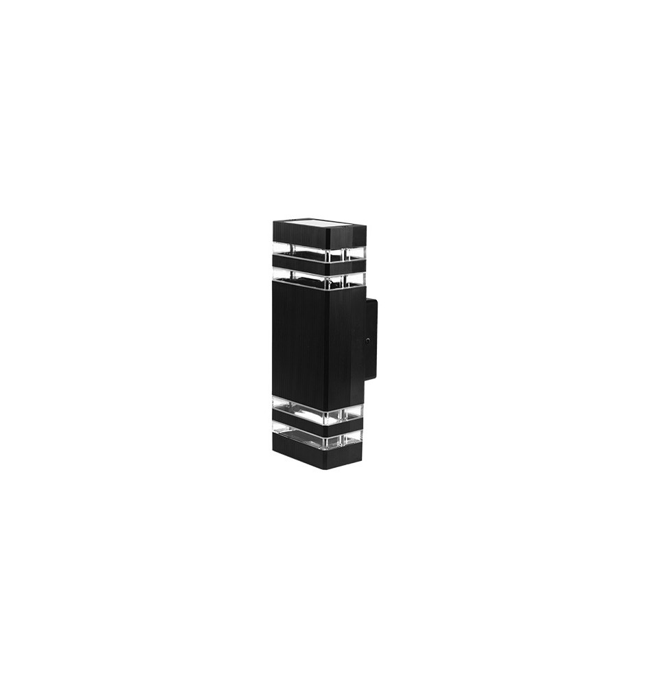 Oprawa architektoniczna Inez GU10 IP65 czarna kwadratowa