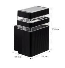 Oprawa architektoniczna Inez GU10 IP65 czarna