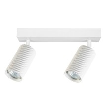 Kinkiet GU10 LED Lucerno ruchomy x2 biały