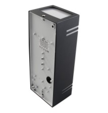 Oprawa architektoniczna Nela GU10 czarna kwadratowa Duo