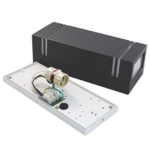 Oprawa architektoniczna Nela GU10 czarna kwadratowa Duo