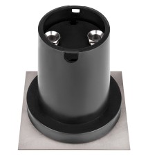 GU10 Square LED Recessed Light, IP67, 230V, 110mm | LVT