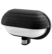 Froda E27 Black PIR Architectural Light Fixture | LVT