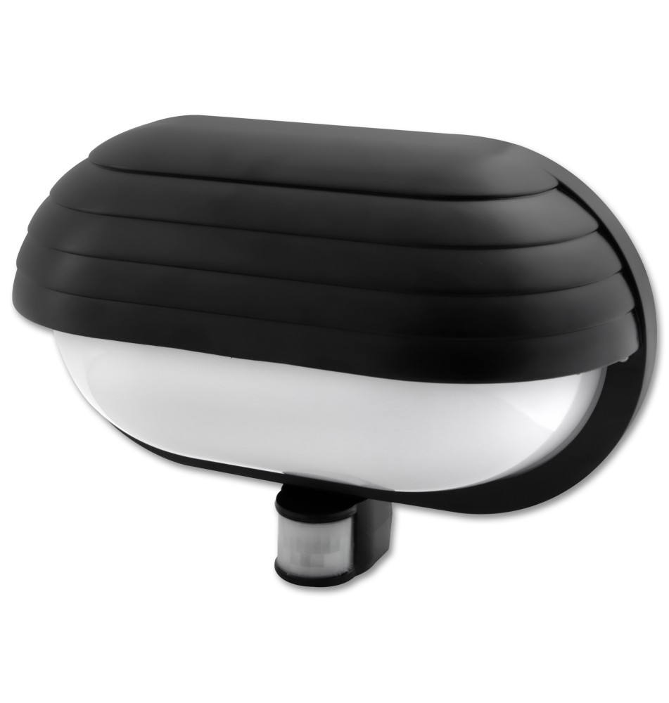 Oprawa architektoniczna Froda E27 czarna PIR