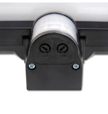 Oprawa architektoniczna Froda E27 czarna PIR