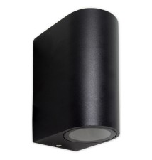 Oprawa architektoniczna Luna GU10 czarna Duo | LVT