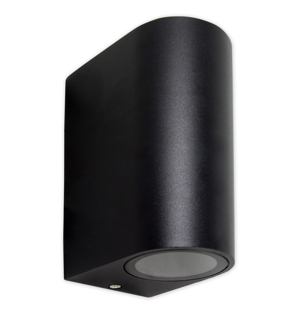 Oprawa architektoniczna Luna GU10 czarna Duo | LVT