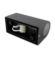 Oprawa architektoniczna Luna GU10 czarna Duo