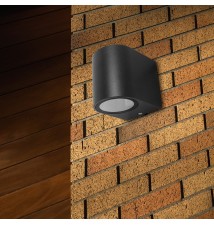 Luna GU10 Architectural Light Fixture, Black | LVT