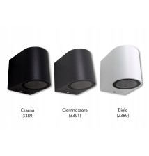 Oprawa architektoniczna Luna GU10 szara