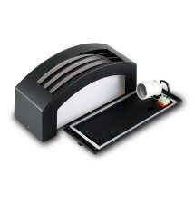 Oprawa architektoniczna Corso E27 czarna