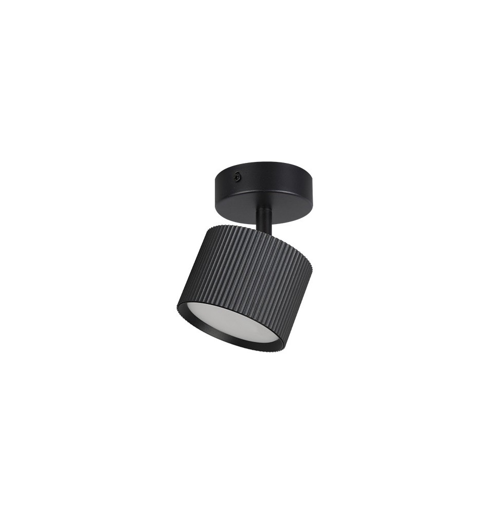 Orbin Adjustable GX53 LED Wall Sconce x1, Black | LVT