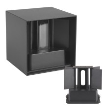 Kira LED G9 Architectural Light Fixture, Dimmable, Anthracite | LVT