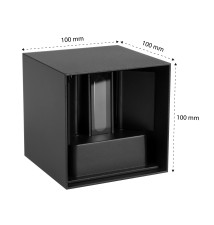 Oprawa architektoniczna Kira LED G9 regulacja antracyt
