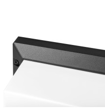 Lagos 2 LED 12W Architectural Light Fixture, Black | LVT