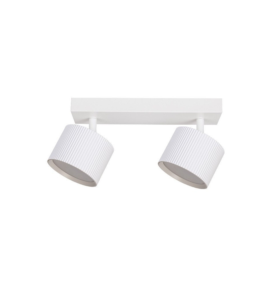 Kinkiet GX53 LED Orbin ruchomy x2 biały