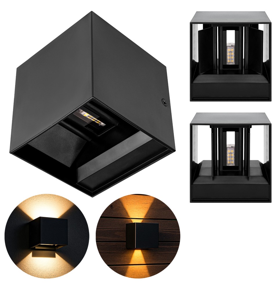 Oprawa architektoniczna Kira PC G9 regulacja czarna