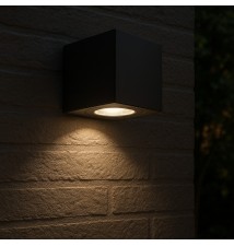Oprawa architektoniczna Lida PC LED GU10 czarna | LVT