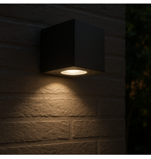 Oprawa architektoniczna Lida PC LED GU10 czarna