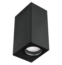 Oprawa architektoniczna Lida PC LED GU10 duo czarna | LVT