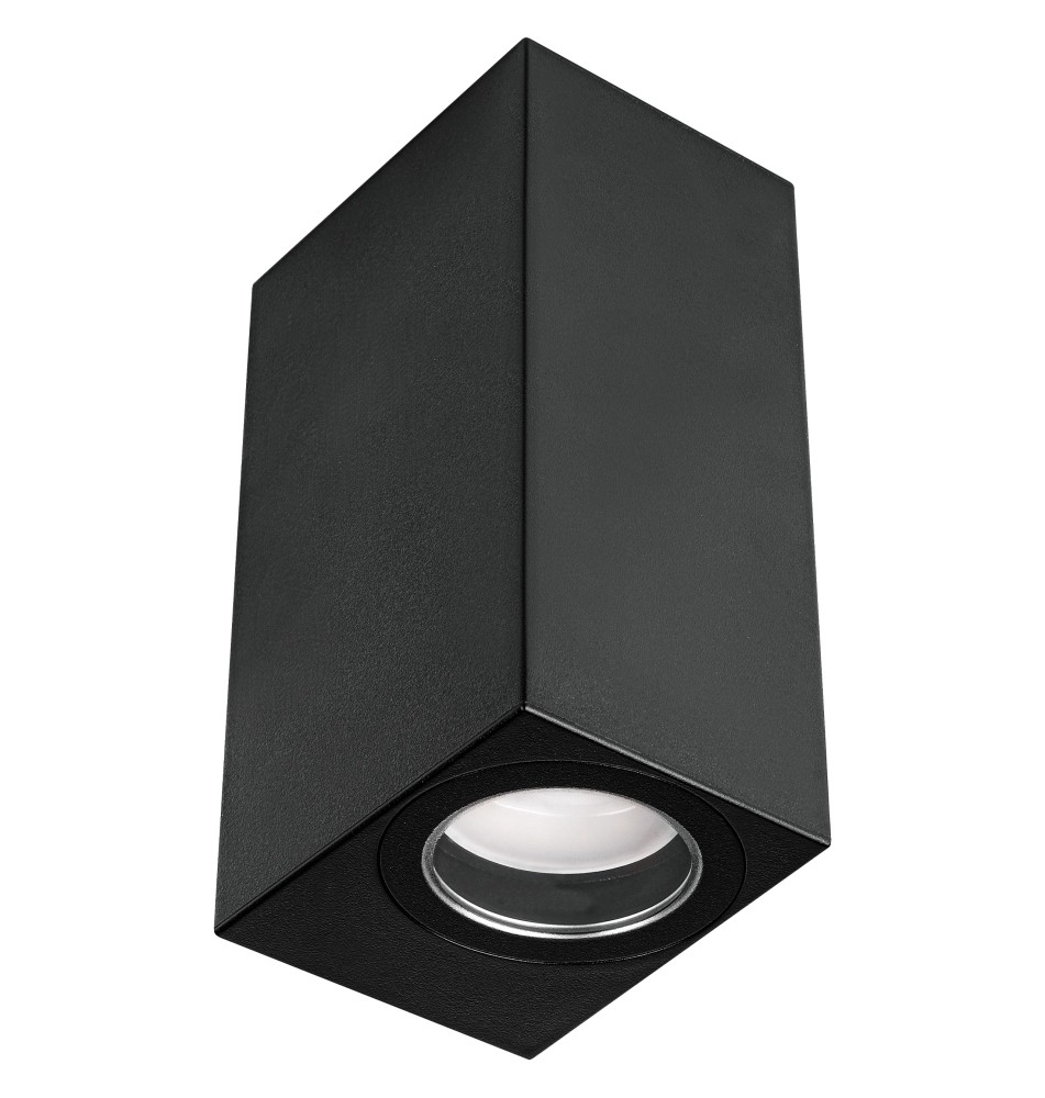 Oprawa architektoniczna Lida PC LED GU10 duo czarna | LVT