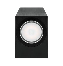Oprawa architektoniczna Lida PC LED GU10 duo czarna | LVT