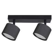 Kinkiet GX53 LED Orbin ruchomy x2 czarny