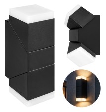 Oprawa architektoniczna Twinda Duo 12W czarna | LVT
