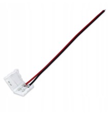 Złączka do taśmy LED 10mm zatrzaskowa z kablem
