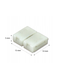 Złączka do taśmy LED 10mm zatrzaskowa dwustronna