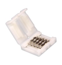 Złączka do taśmy LED 12mm zatrzask. RGBW dwustronna