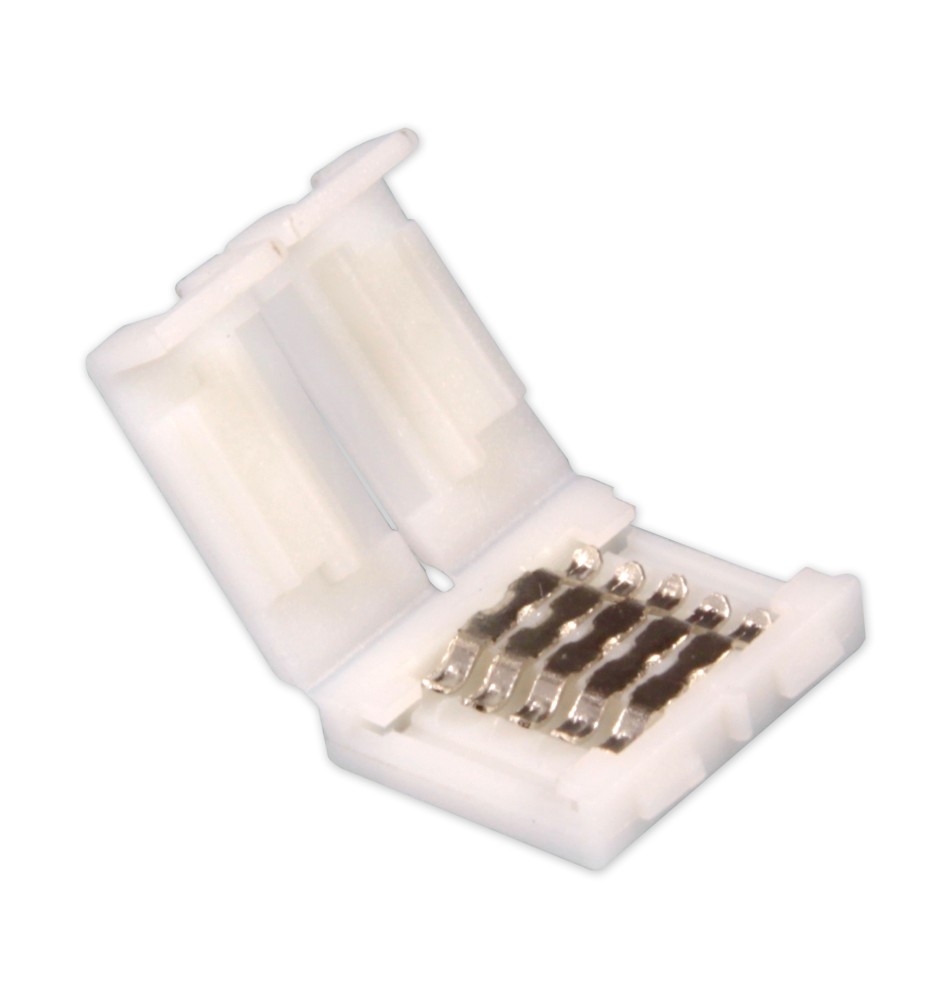 Złączka do taśmy LED 12mm zatrzask. RGBW dwustronna | LVT
