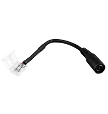 8mm Snap-On LED Strip Connector with DC Cable | LVT