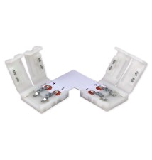 10mm Angled LED Strip Connector, Type L | LVT