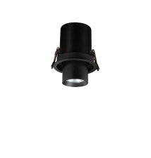 Oprawa halogenowa GU10 Holi ruchoma czarna