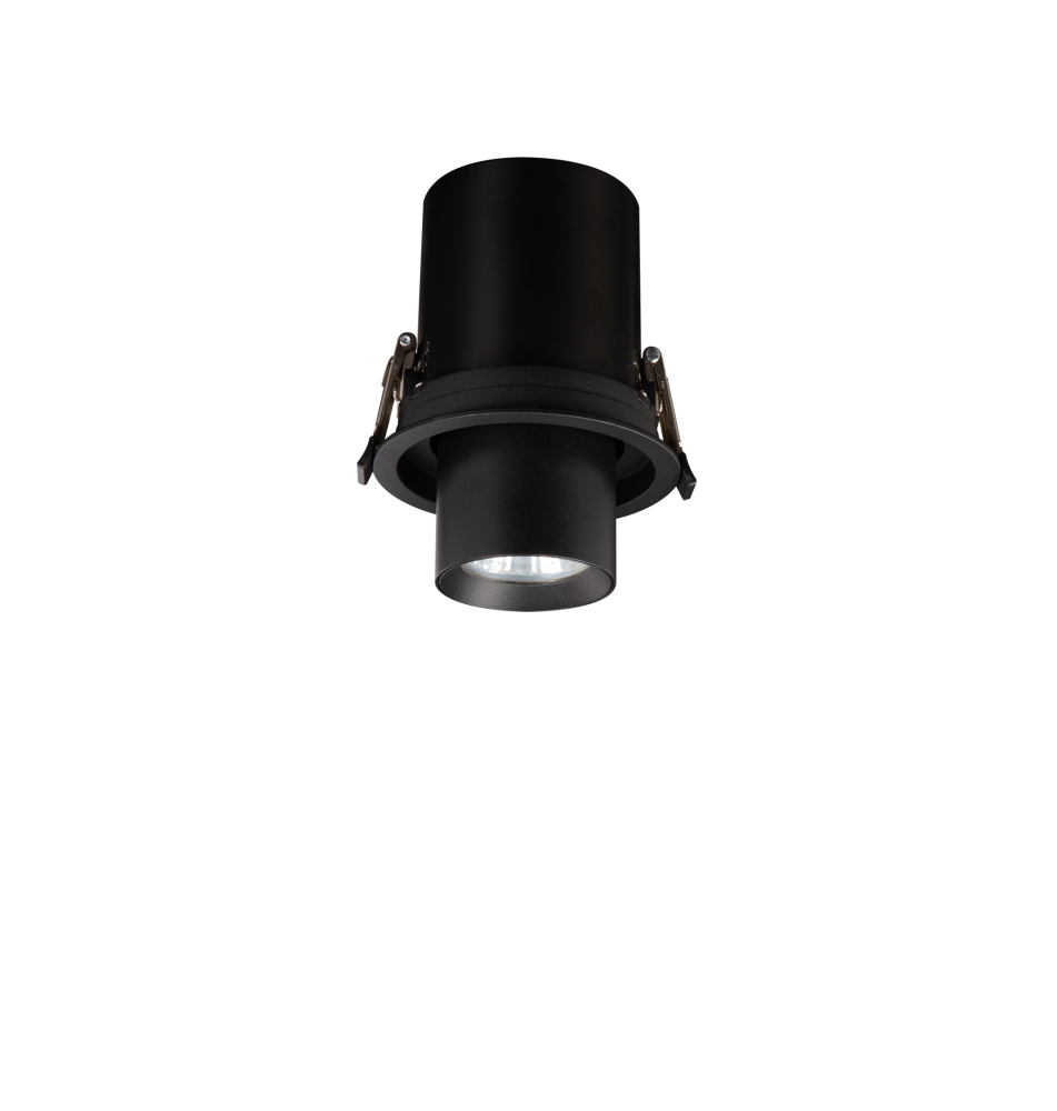 Oprawa halogenowa GU10 Holi ruchoma czarna