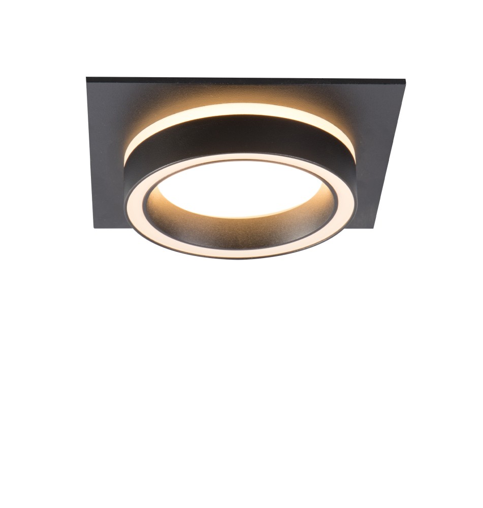 Oprawa halogenowa GX53 Arcadio czarna | LVT