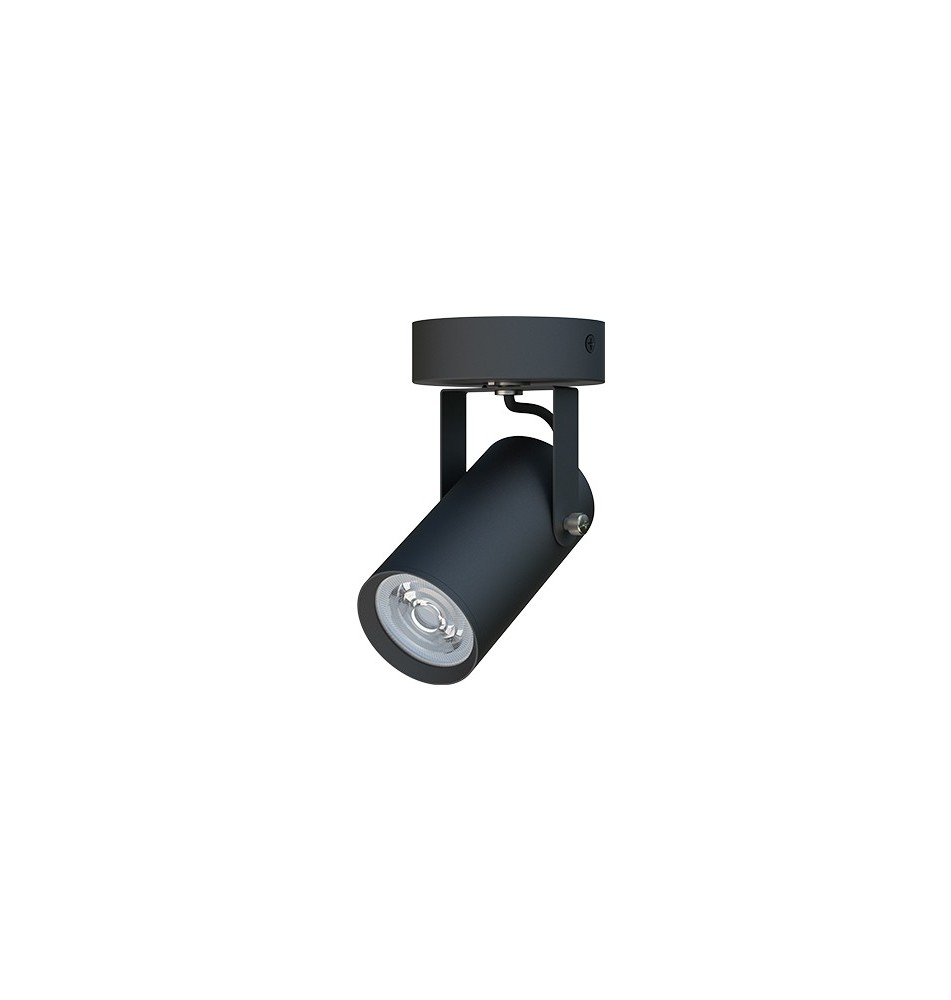 Simon Adjustable GU10 LED Wall Sconce x1, Black | LVT
