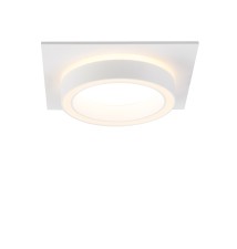 Arcadio GX53 White Halogen Light Fixture | LVT