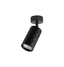 Kinkiet GU10 LED Glamour ruchomy x1 czarny | LVT