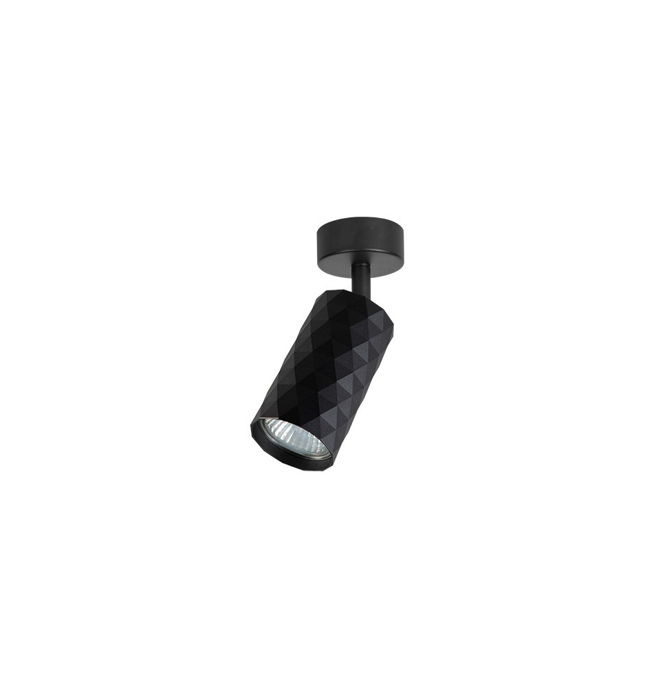 Kinkiet GU10 LED Glamour ruchomy x1 czarny | LVT