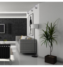 Oprawa natynkowa LED 5W 4000K okrągła biała 60x100 | LVT