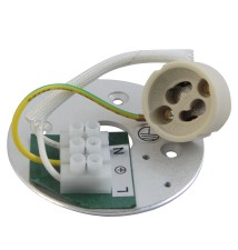 Oprawa natynkowa GU10 kwadrat 80x80x84 ruchoma biała